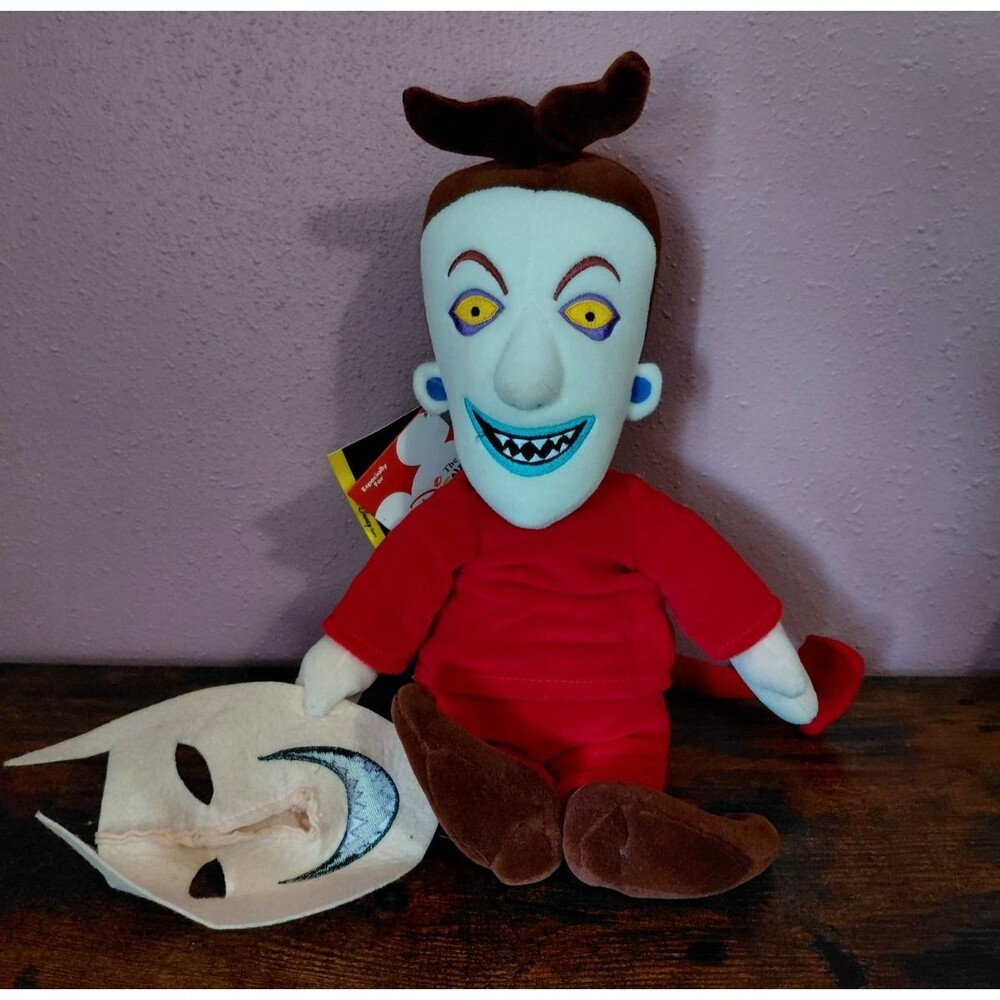 Disney Store Nightmare Before Christmas Lock Plush Doll 17" Tim Burton - Picture 1 of 6